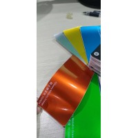 Colorful Glossy Matellic Car Wrap Vinyl Car Sticker Film