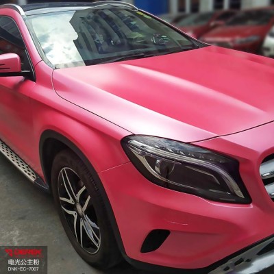 Highly Flexible PVC Vinyl Vehicle Wrap Chrome Satin Car Film