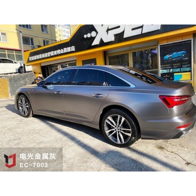 Factory Price Satin Metallic Car Full Body Wrap Vinyl Sticker Films